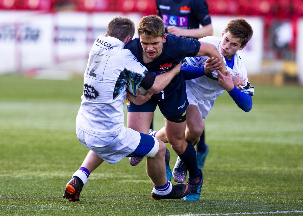 Scotlandteam's tweet image. JUNIOR 1872 FT | @EdinburghRugby U16 secure a comprehensive win over @GlasgowWarriors U16 (19-59).

Both teams will go head-to-head again in the second leg of the Junior 1872 Cup at Netherdale next Sunday ➡️ scottishrugby.org/tickets-events…

Full match report to follow.