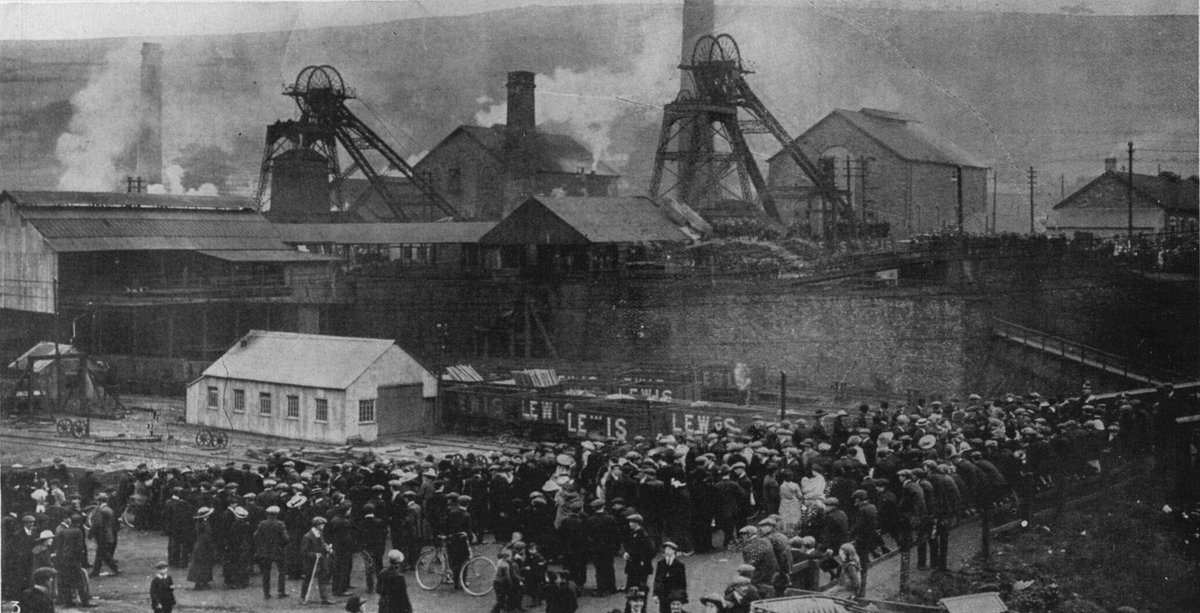 THP_Local's tweet image. #OTD in 1913 - #Senghenydd Colliery Disaster, the United Kingdom&apos;s worst coal mining accident, occurs, and it claims the lives of 439 miners #localhistory