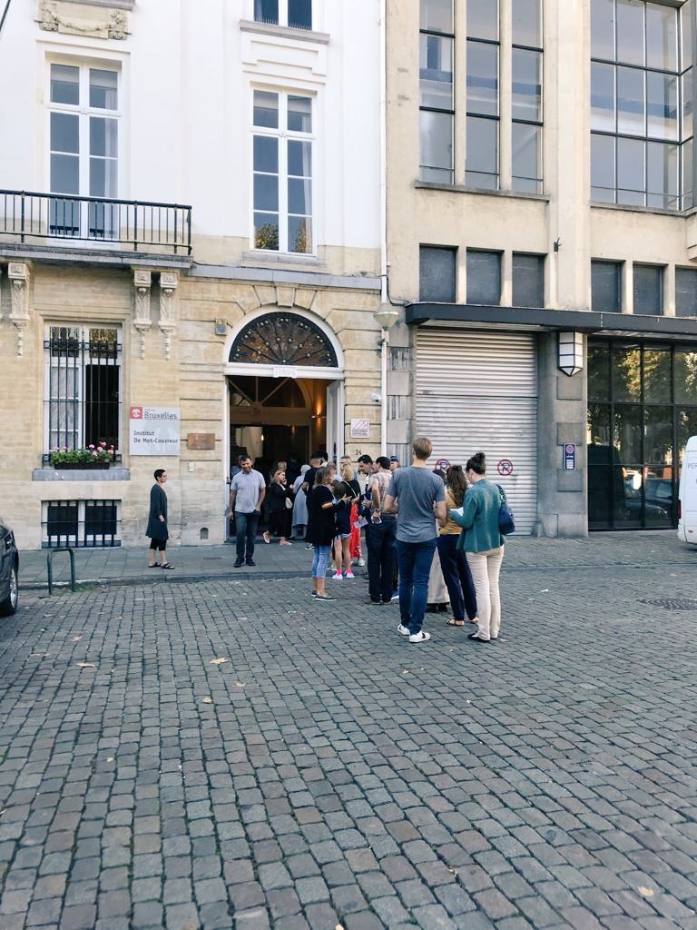 citydiplomat's tweet photo. Voted for the first time in Belgium! Impressive how many new non-Belgian voters decided to participate, but there's still room for growth! Together, we can change the city! 😉 💪 #Communales2018 #Brussels #Bruxelles https://t.co/tmmKnpHHH9