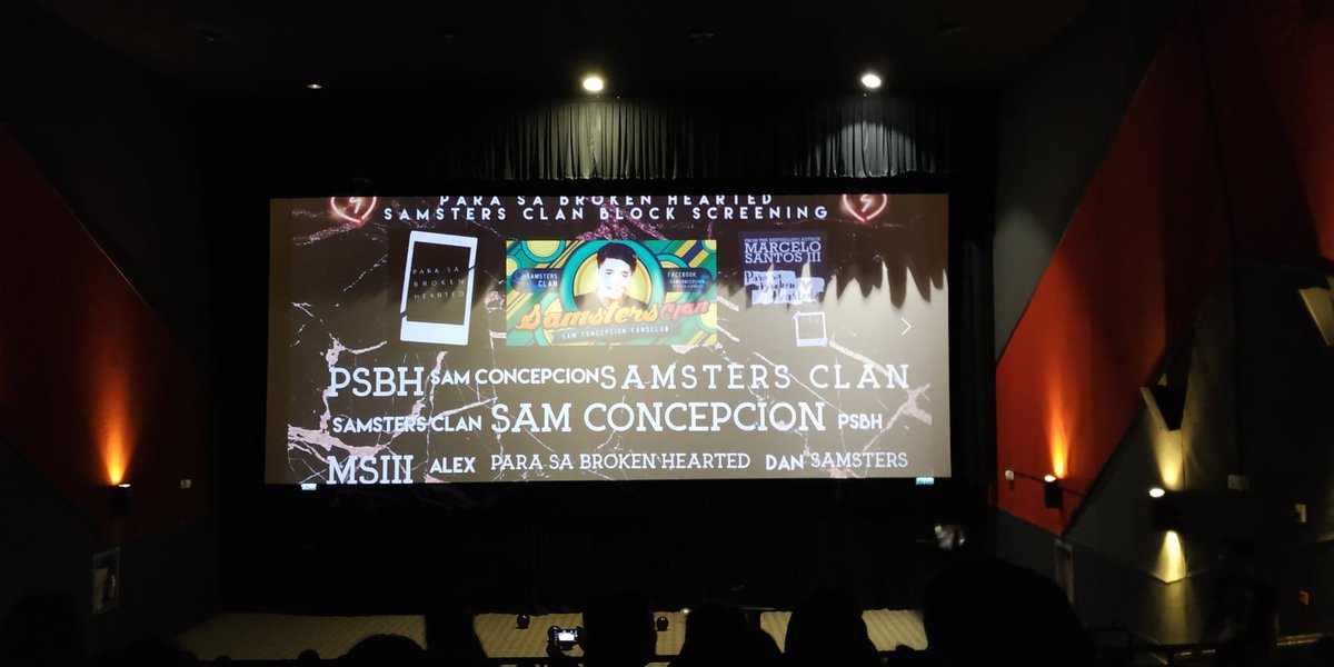 SamstersOnline's tweet photo. And it was a SUCCESS! Congratulations @sam_concepcion and Team PSBH! Pinaiyak-tawa-kilig-inis nyo kami! #PSBH #ParaSaBrokenHeartedBlockScreening https://t.co/mbaBlOFFun