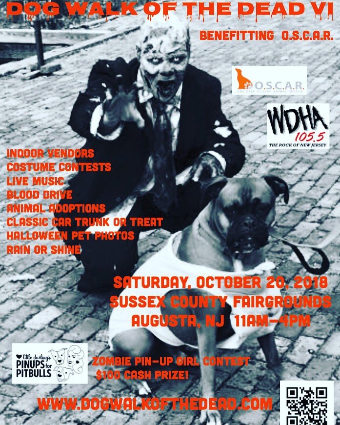 Remember our event takes place indoors <a href="/TheSCFairground/">The Fairgrounds</a> We will have over 45 vendors housed in the 12,000 square foot Richards Building. 11am-4pm (rain or shine). Hourly costume contests and <a href="/WDHAFM/">105.5 WDHA</a> <a href="/VitalantNJ/">Vitalant - New Jersey</a> FREE Parking. 🐶🐾🎃👻