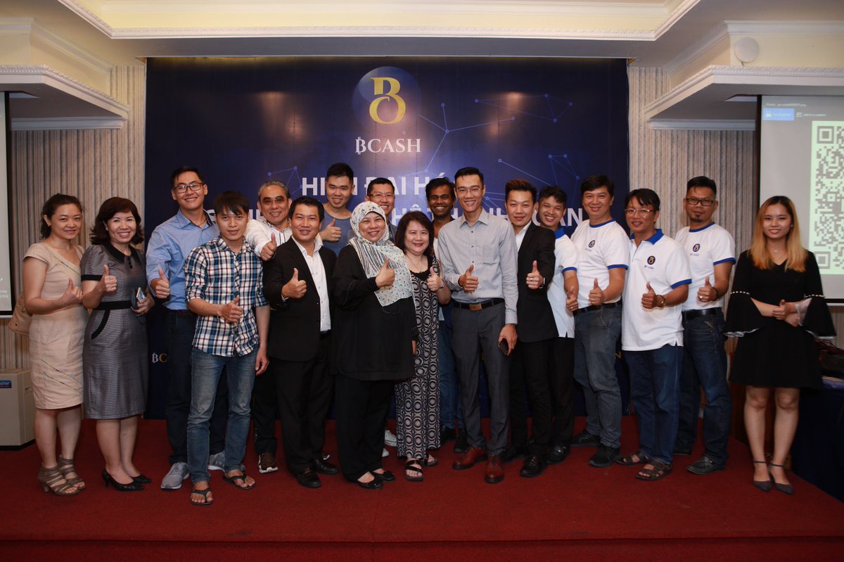 gapsleepham's tweet photo. Bcash meetup - HCMC-Viet Nam #bcash #bcore #bcashpay #vietnam #cryptowallet https://t.co/yqmVOmGsbF