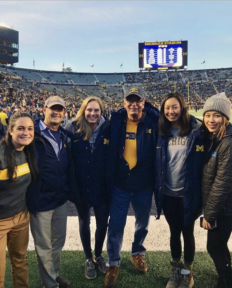umichswimdive's tweet photo. Big night at the Big House! #GoBlue https://t.co/mG4UxAqe5x