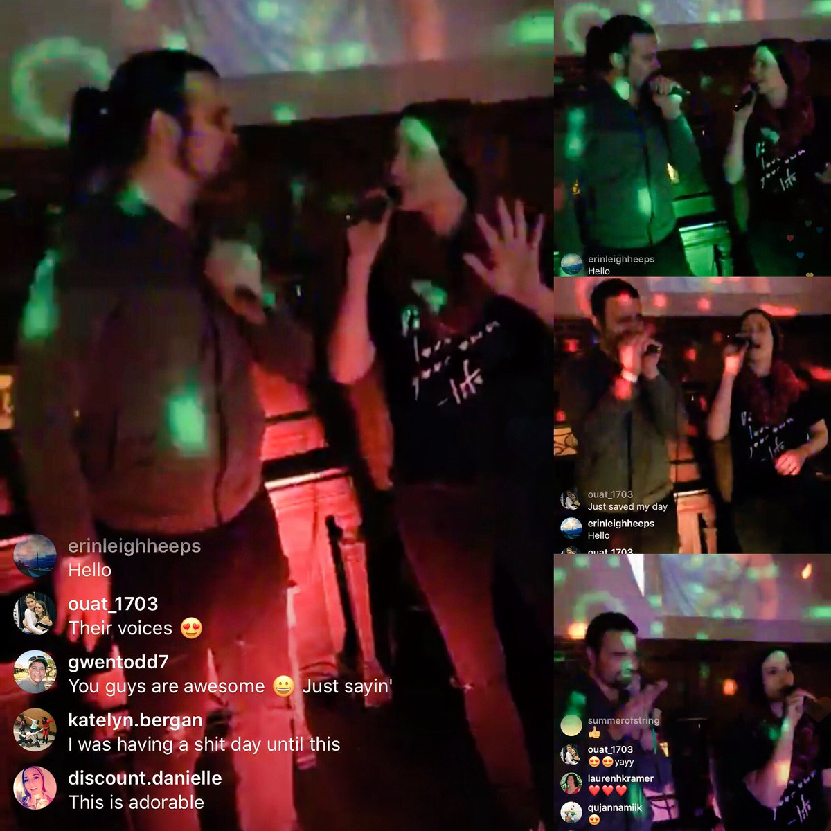 AngLives's tweet photo. Check out this lovely random moment in Baltimore when our CEO @eastofeli & CCO @chy_leigh karaokes #WithOrWithoutYou 🎤🧡 Go to our @createchange_me Instagram story before it disappears🤘 Great things to come, stay tuned 📺 #CreateChange2018 https://t.co/nTtO4u4xzW
