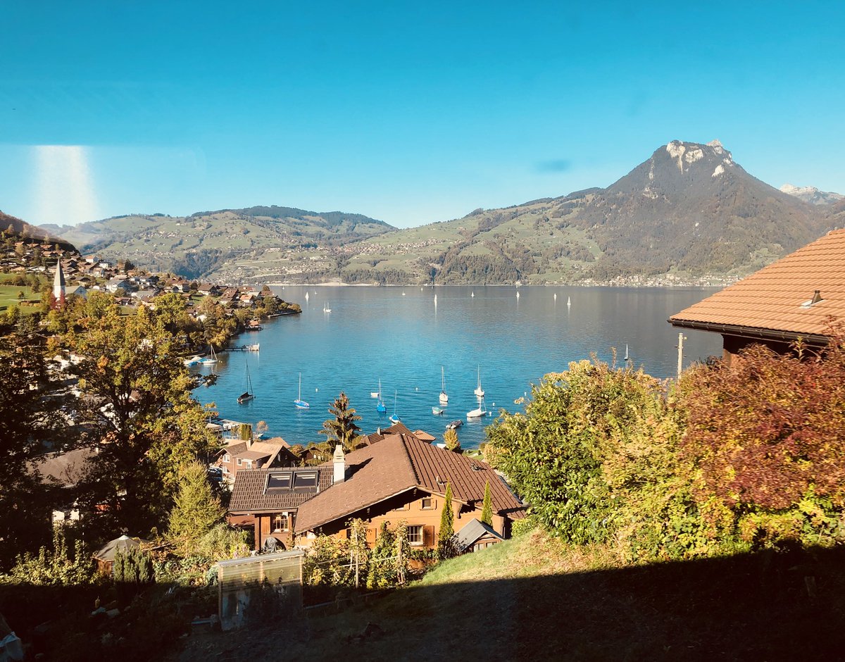 inesisselviolin's tweet photo. #Autumn and #beautiful #Interlaken.🍁
#Nowback to the #ZakharBronAcademy of a lot of #work and #fun. https://t.co/NuFiiab62J