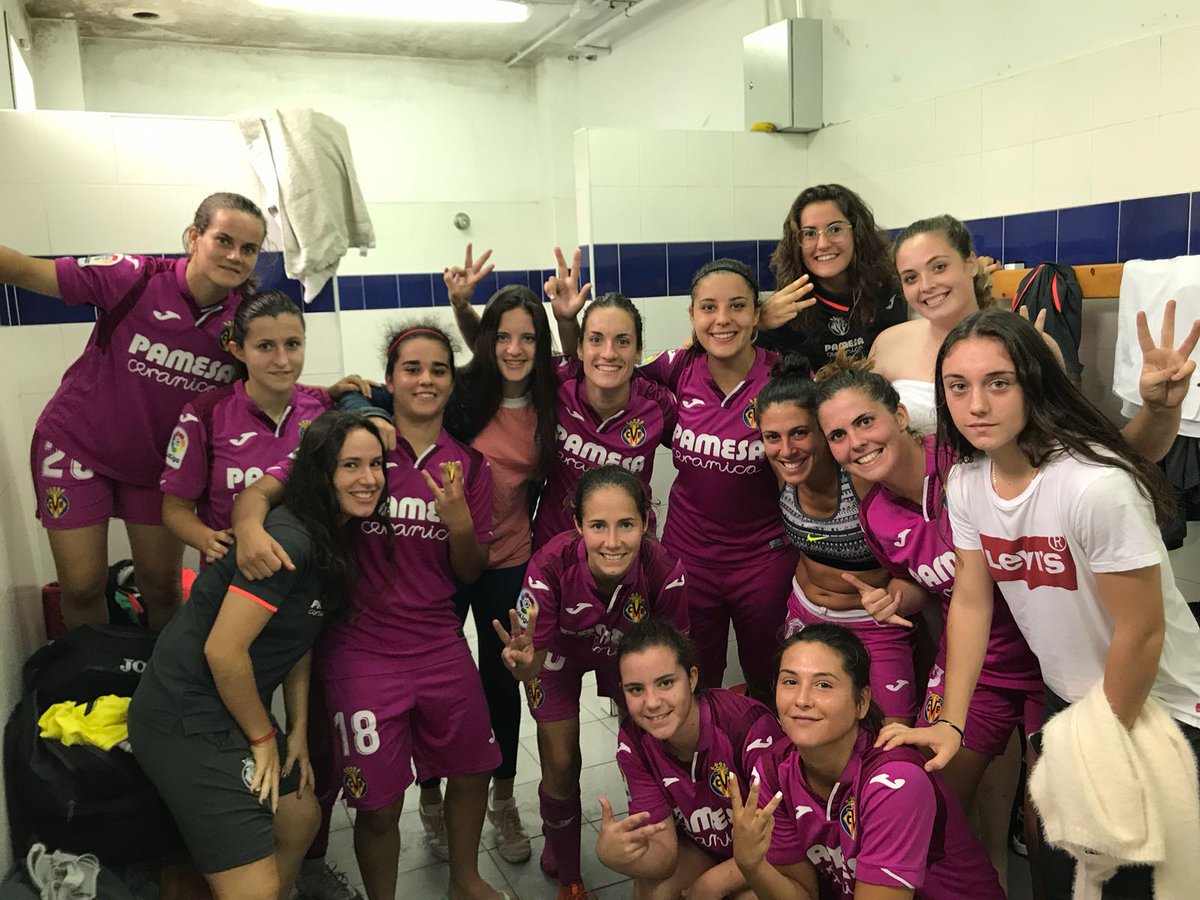 VillarrealCF's tweet photo. #Groguetes 👩 | ¡Suma y sigue 💪! El Femenino A logra la victoria ante el Spa Alicante por 0-1 y se sitúa colíder 👏. ¡Vamos! https://t.co/RfjSpWw2l3