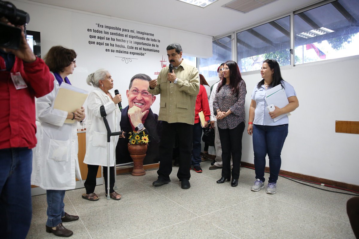 GeneticaDrJGH's tweet photo. La obra que inició el Comandante Chávez continuará su legado a través de nuestro máximo líder @NicolasMaduro a nueve años de su creación. Hoy cuenta con nuevas áreas y nuevos servicios: farmacia, cardiología y comedor entre otros https://t.co/QID8Fjx4rE