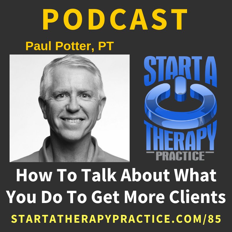 ScottHarmon7's tweet photo. How to have conversations about what you do to gain trust and get more clients - Free Guide Included - Listen here https://t.co/g7xemoozrs - #bizpt #bizslp #ot365 #slp #slpeeps #therapybiz #occupationaltherapy #therapy #entrepreneur #marketing #otpodcast #slpPodcast #Podcast https://t.co/t6gm01p7zS
