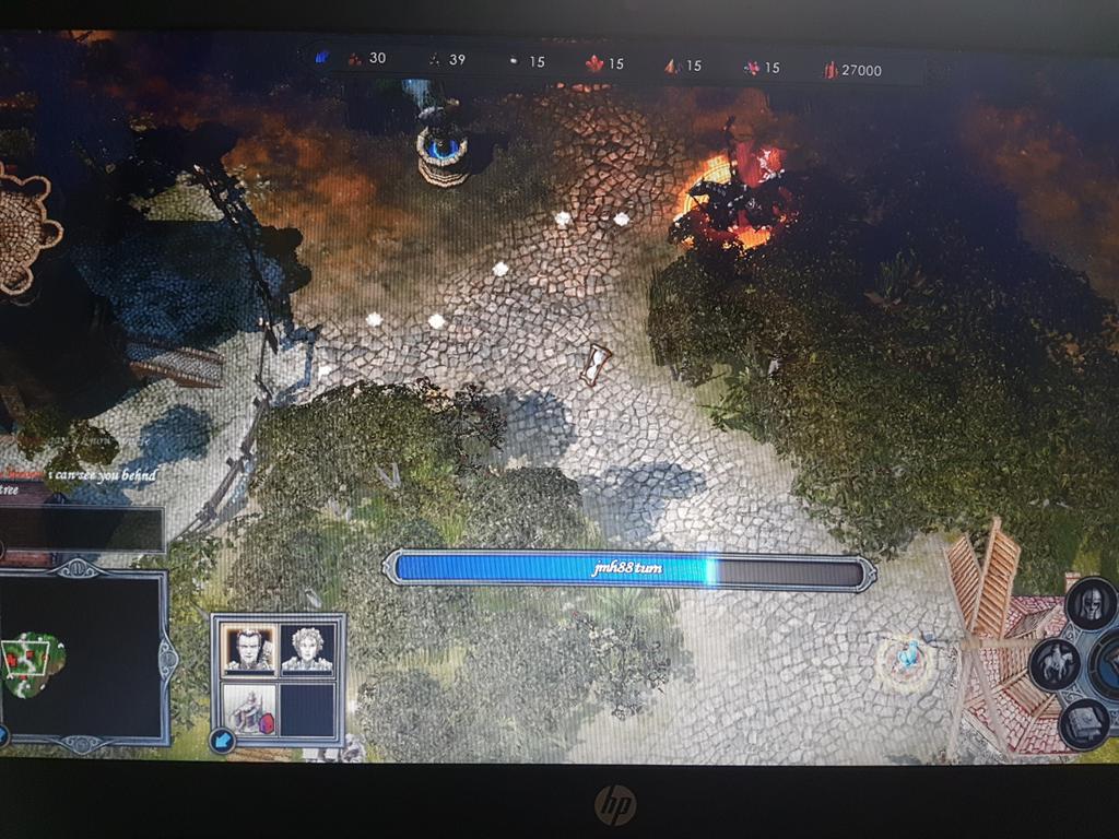 Gamer_A_J's tweet photo. Playing #heroesV #tribesoftheeast with @BulletinGaming1 via vlan online. It's so epic playing a great old version of heroes online still #GamersUnite #pcgaming #Ubisoft https://t.co/MLdd2pAk1A