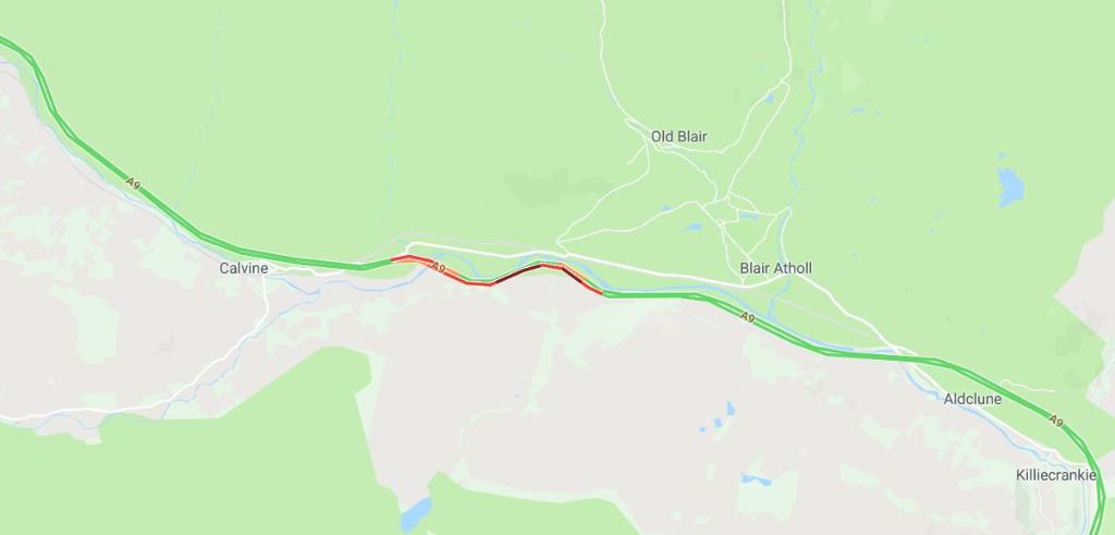 trafficscotland's tweet photo. π CONGESTION π
#A9 B/D @ The House of Bruar
After earlier RTC, all lanes clear but traffic remains very slow
#PlanAhead
#BeSafe π
#WillUpdateASAP https://t.co/70g0s6qaGz