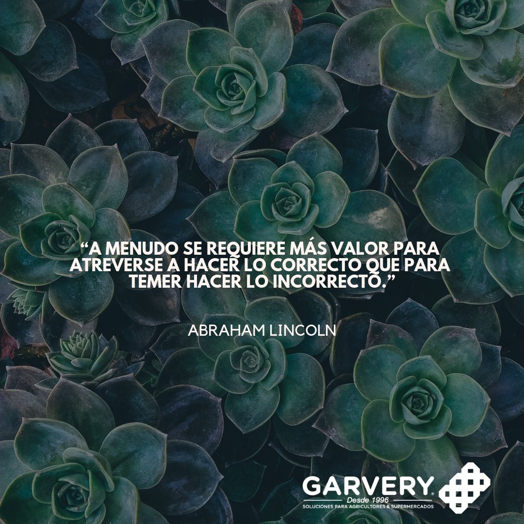 garverydr's tweet photo. “A menudo se requiere más valor para atreverse a hacer lo correcto que para temer hacer lo incorrecto.”#AbrahamLincoln https://t.co/4QErGdF0DC