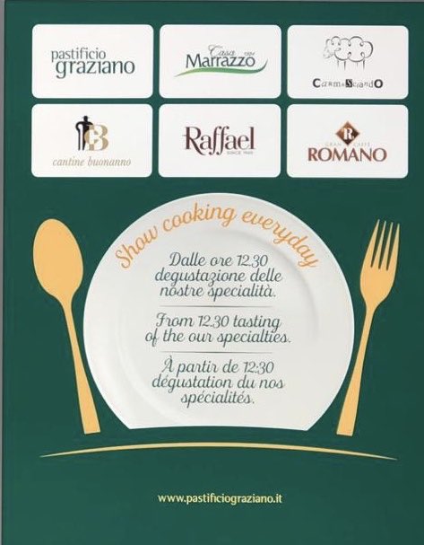 alfonsodurso1's tweet photo. Vi aspettiamo per lo Show cooking al Sial Parigi https://t.co/RtcjznD130