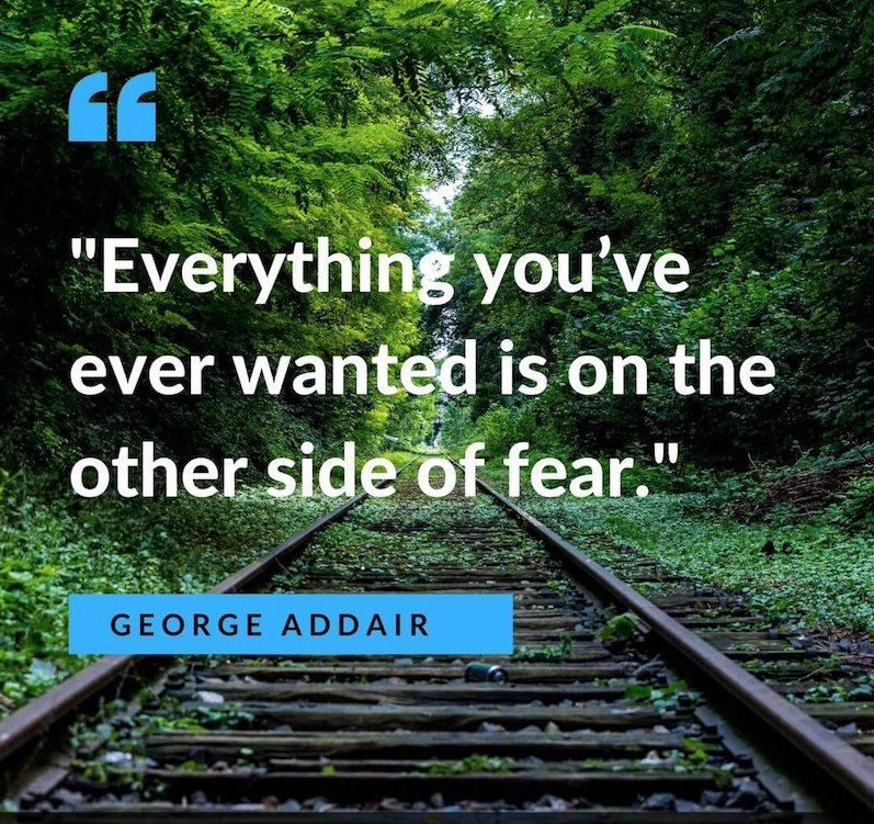 HopeHousingTX's tweet photo. What is #fear holding you back from? What could happen if you overcame your fear and went for it? #QOTD https://t.co/iWosTJjbVN