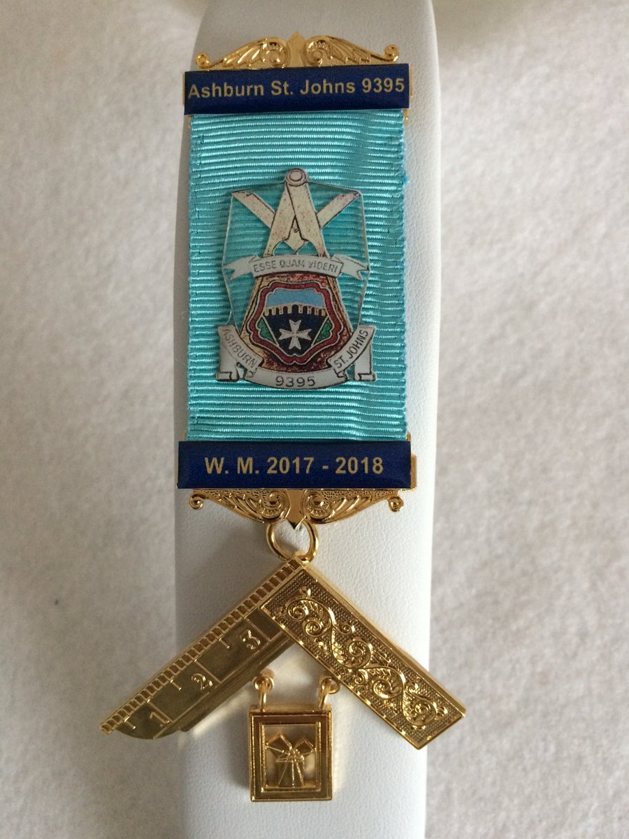 MasonicDesign's tweet image. Lodge Justice 4421
Ashburn St Johns 9395
Reproduced PM Jewels