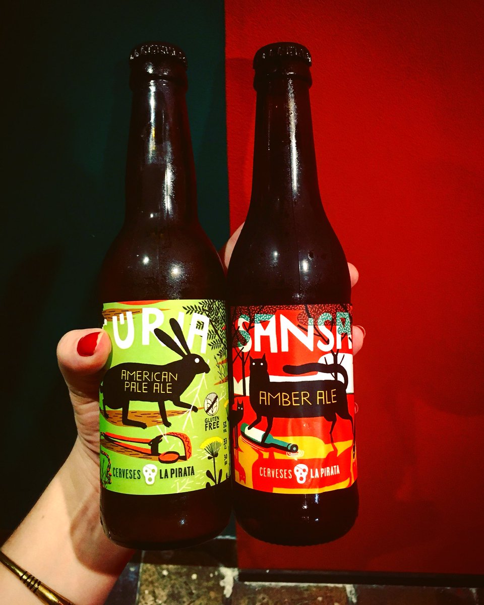 PirataMalasana's tweet photo. ¡Suria y Sansa están de vuelta en grifo! ¡Feliz domingo! #amberale #apa #singluten #lapirata #classicas #sundayfunday https://t.co/2EXy5qIHaJ