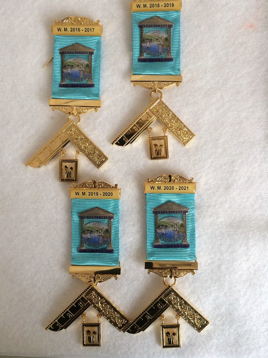 MasonicDesign's tweet image. Latest PM Jewels produced for
Shephall Lodge, Iver 5254 Lodge, Aeron 7208,