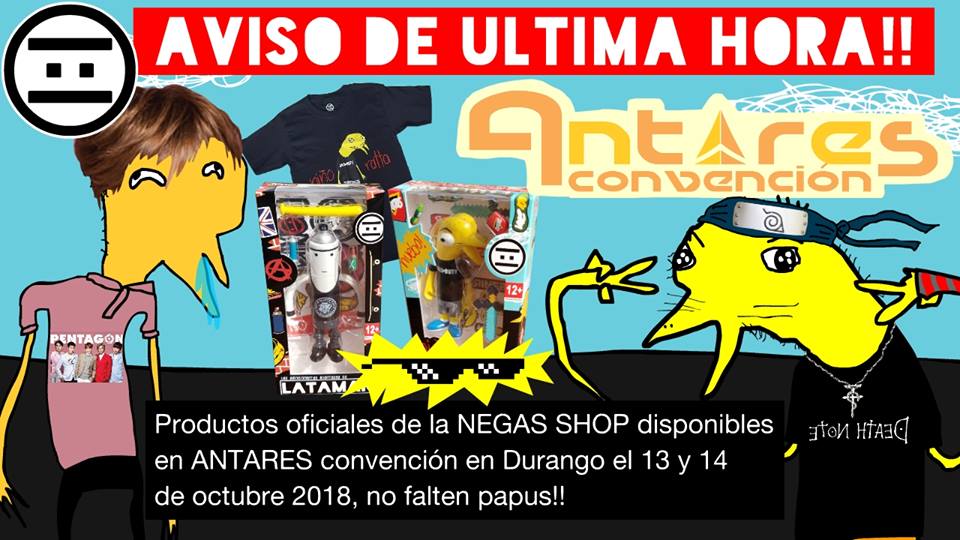 ralnegas's tweet image. NEGAS en ANTARES Durango!! Hoy 14 de octubre 2018 Ultimo día!!!
Ve el evento aqui facebook.com/fanspace.duran…
youtu.be/quBziCdFaro