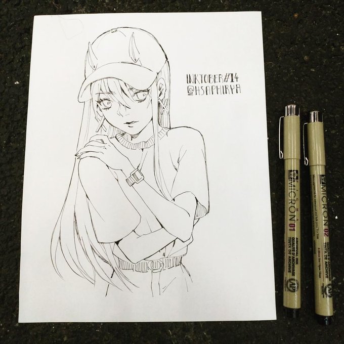 Inktober day 14 - clock
#inktober #inktober2018 #inktoberDay14 #zerotwo 