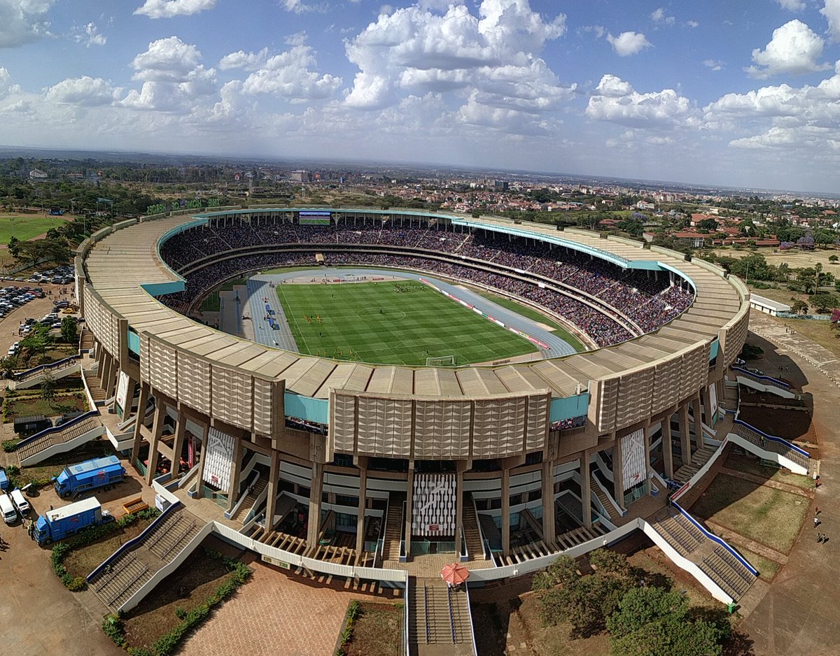 Isn't Kasarani just Beautiful! Imagine if Each county had a Stadium 🏟 like this. RETWEET for the Love.

📸 <a href="/Ngacha/">Anthony Ngacha</a>
#KenyaVsEthiopia #HarambeeStars #AFCON2019Q
