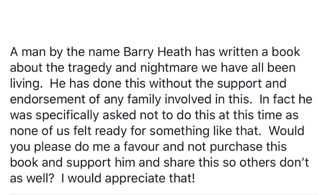 HumboldtStrong's tweet image. message from Christina Haugan that she wished to have shared.  Disappointing this happened. So much was lost