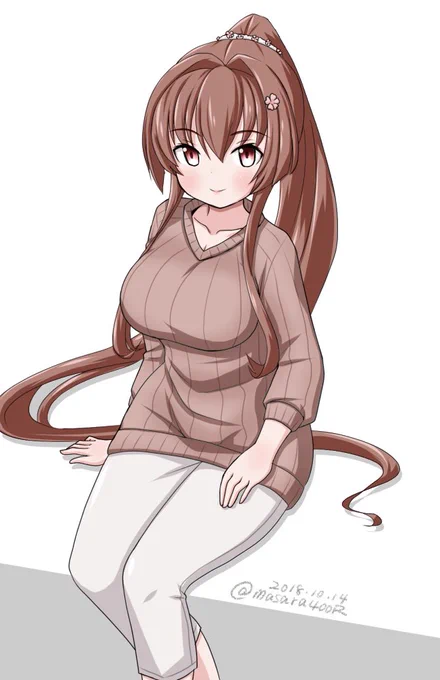 #艦これ版深夜の真剣お絵描き60分一本勝負
#艦これ版真剣お絵描き60分一本勝負_20181014
#大和
久しぶりの参加の気がする 
