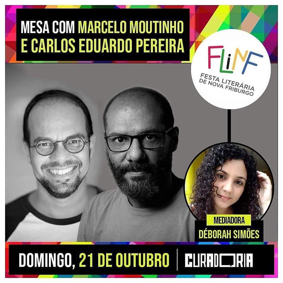 mmoutinho's tweet photo. Já no domingo, 11h, estarei na FLINF - Festa Literária de Nova Friburgo, ao lado do Carlos Eduardo Pereira. O tema da mesa é "Travessias - Territórios e deslocamentos na literatura" https://t.co/8h9Jgluxvi