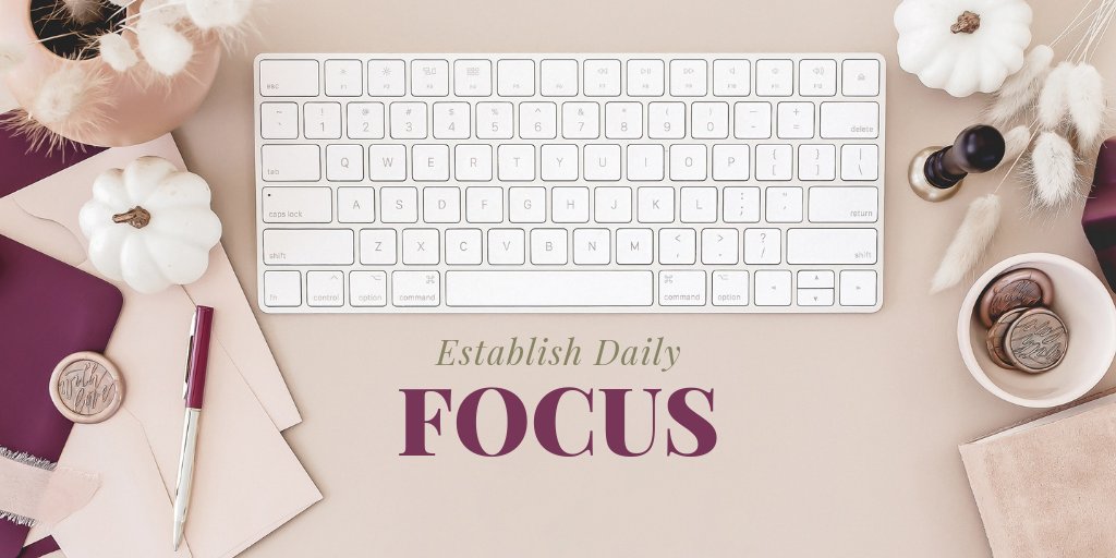 simplifydays's tweet image. “If the Big Rocks don’t go in first, they aren’t going to fit in later.”
-Stephen Covey

What's 1 FOCUS item that you are 100 percent committed to working on this upcoming week?
