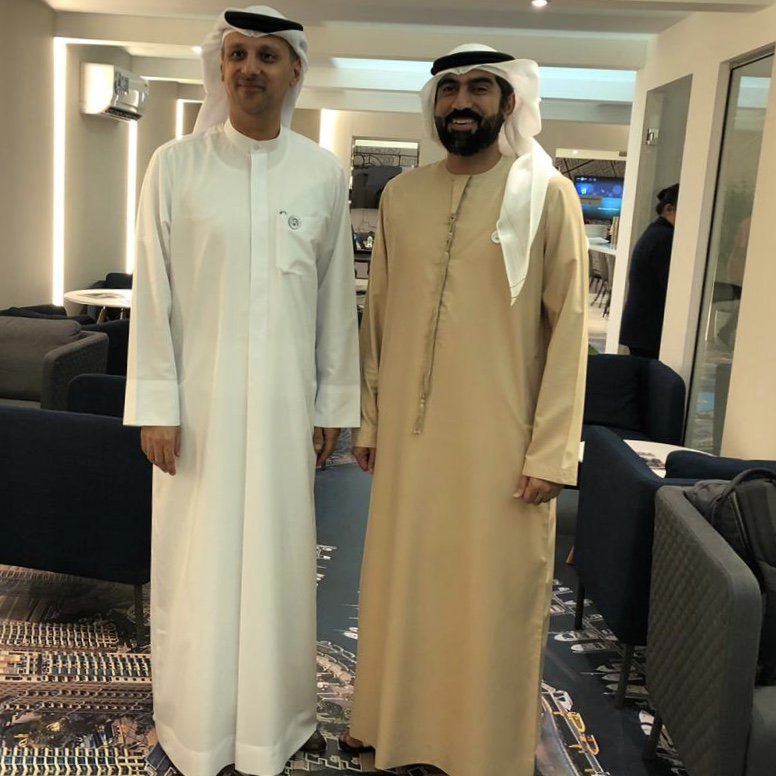 FaridF's tweet photo. منصتنا اليوم في جايتكس لم تخلو من مشاهير التواصل الاجتماعي. وأخص بالذكر علي ال سلوم و أسمهان النقبي و منذر المزكي وأشكرهم على حضورهم ومشاركتهم في الاطلاع على أحدث التقنيات في #جايتكس 2018 #لاقونا_عند_الأزرق

 @AskAli  
@asmahan_Alnaqbi  
@M_Almuzaki 
@dutweets https://t.co/zEsrNaPFo5