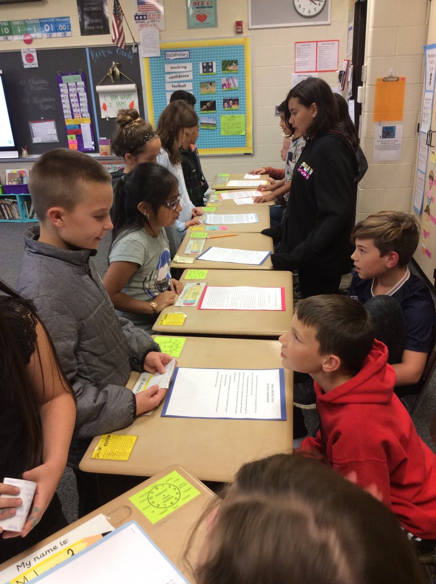 Celebrated our 5th graders as authors at our Publishing Party! Great to see 5th graders sharing their hard work on their personal narratives! #HLSHero4Life #ccsd93 <a href="/CCSD93/">CCSD93</a>