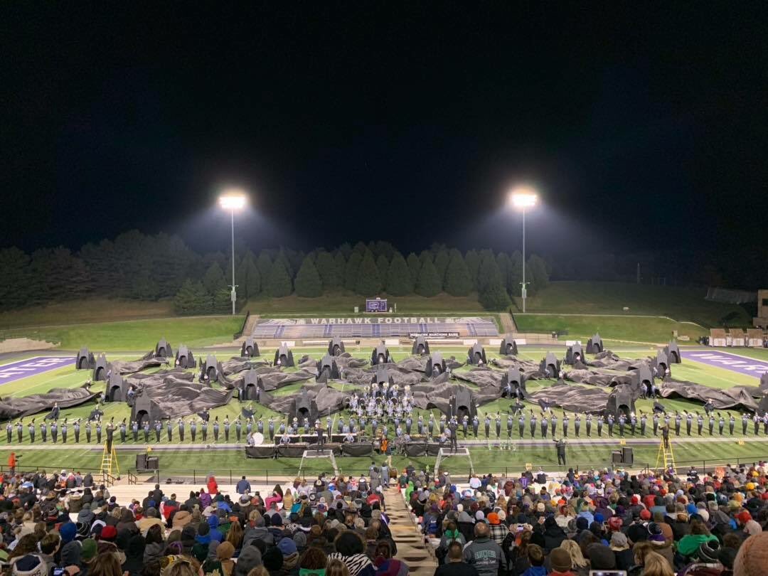 GreendaleBands's tweet photo. Results from the 34th annual Wisconsin State Championships at UW-Whitewater:

Score: 90.4
Class AA Champions for the 14th consecutive year
Highest score across all divisions for the third consecutive year 
Awards for Best Music and Best Visual https://t.co/6mEKya1Rvs