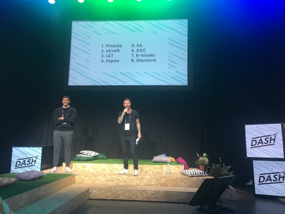 HeliHiden's tweet image. Wow what a #dashhack! Congratulations team no 33 winning the #businessespoo challenge with ”Vending Machine” solution. Thank you Tomi &amp;amp; Anttoni for being our entrepeneur judges. #MakeWithEspoo #6Aika