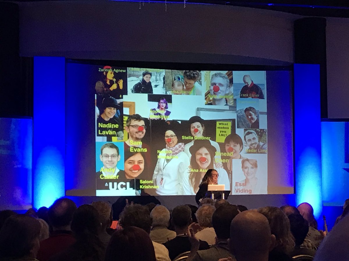 Great way to end #QEDcon #qedcon2018 Why We Laugh #laughter 😂🤣