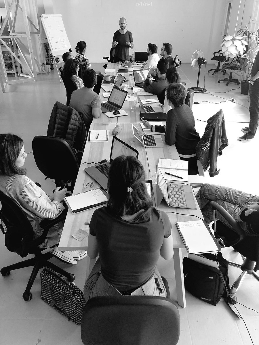 Israel_Garcia's tweet photo. Recta final en #StandOUTProgram: preparación y presentación de proyectos personales. 13 participantes. 60 horas en 4 días.
#education #disruptive https://t.co/U95BQzb2kt