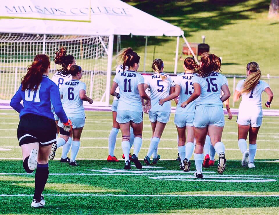 Ending our road trip with a game against Sewanee at 12PM👊🏻Wish us good luck!🐺😈⚽️ #WolfPack #gomajors