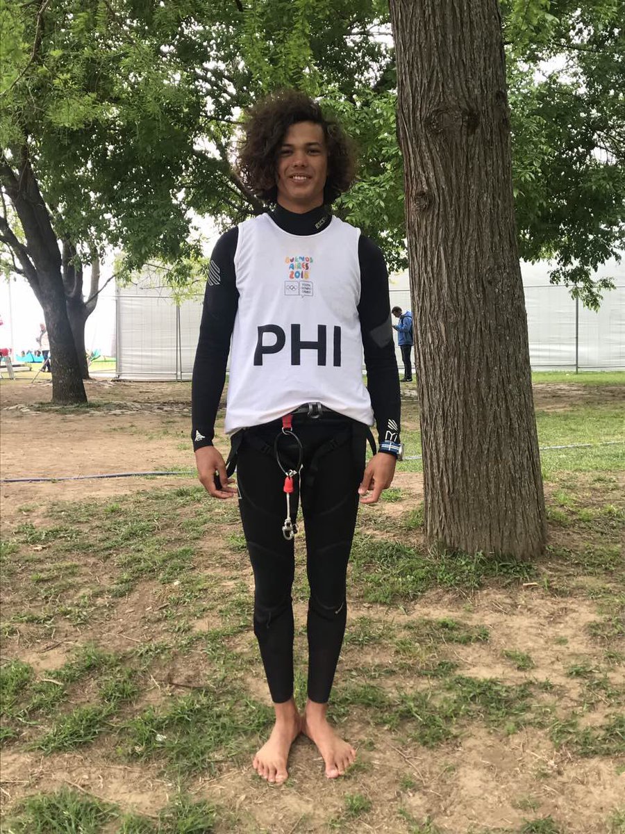 And it’s a silver medal for Kiteboarder Christian Tio here in Youth Olympic Games 2018 Buenos Aires. #pinoyPride #pruodPinoy #teamPhilippines