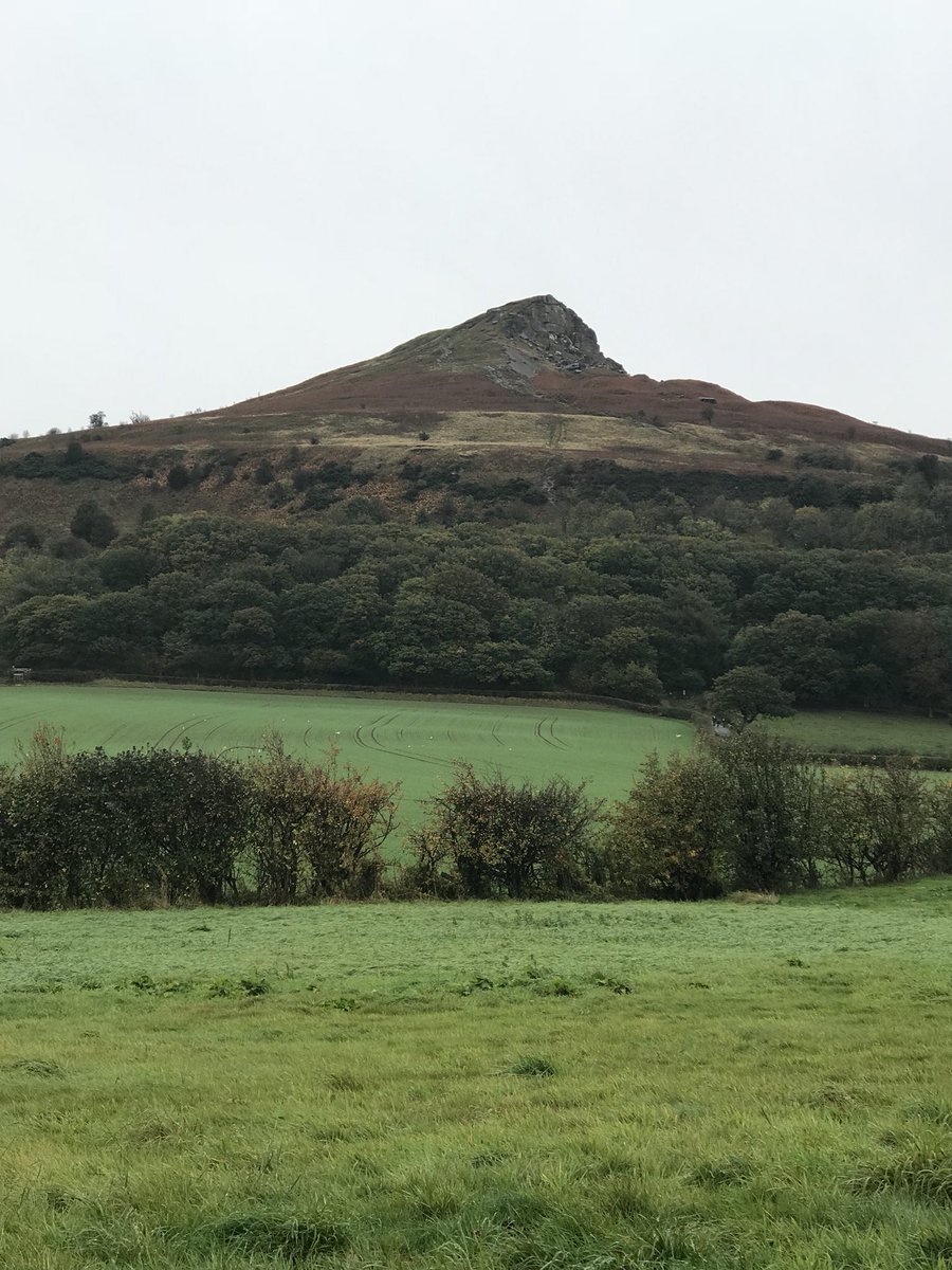 A delicious Sunday lunch at <a href="/KingsHeadInnRT/">King's Head Inn</a> with a view of the iconic Roseberry Topping