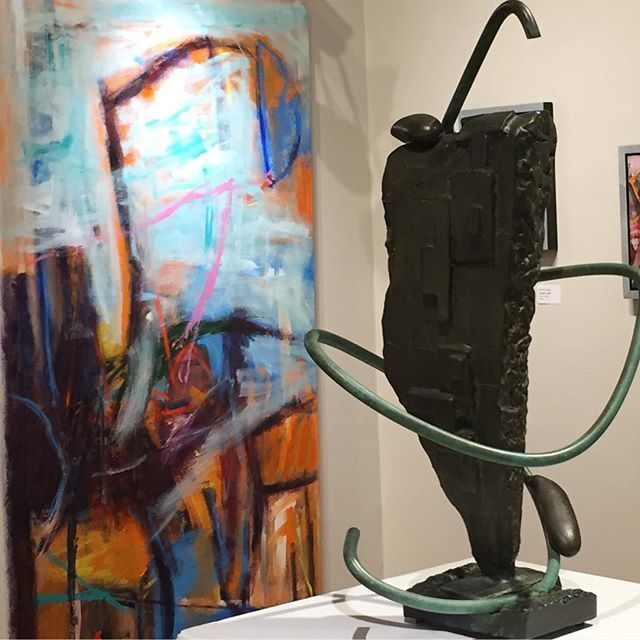 "Entanglement" Brian Truesdale and Luc Fiedler, Artists Talk today at 1pm #505north ift.tt/2QPU8YR