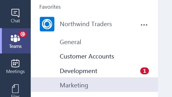 Microsoft Teams on Twitter: "You’ll receive notifications in #