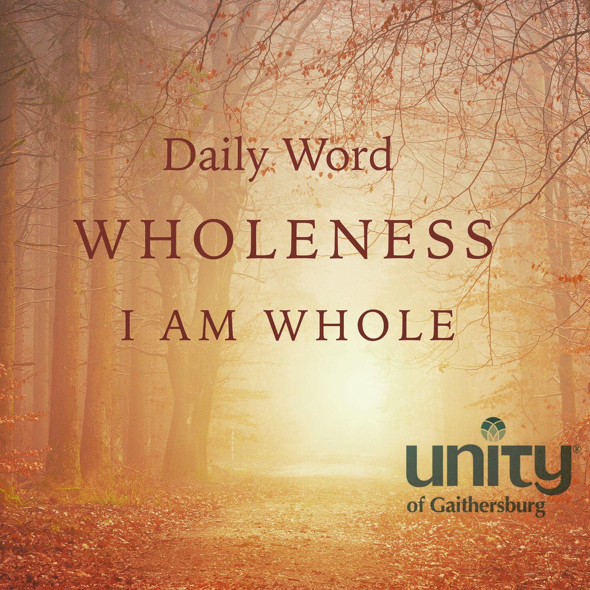 UnityGb's tweet photo. #wholeness #dailyword #whole #unity #unityworldwide https://t.co/ZHqtJJci4H