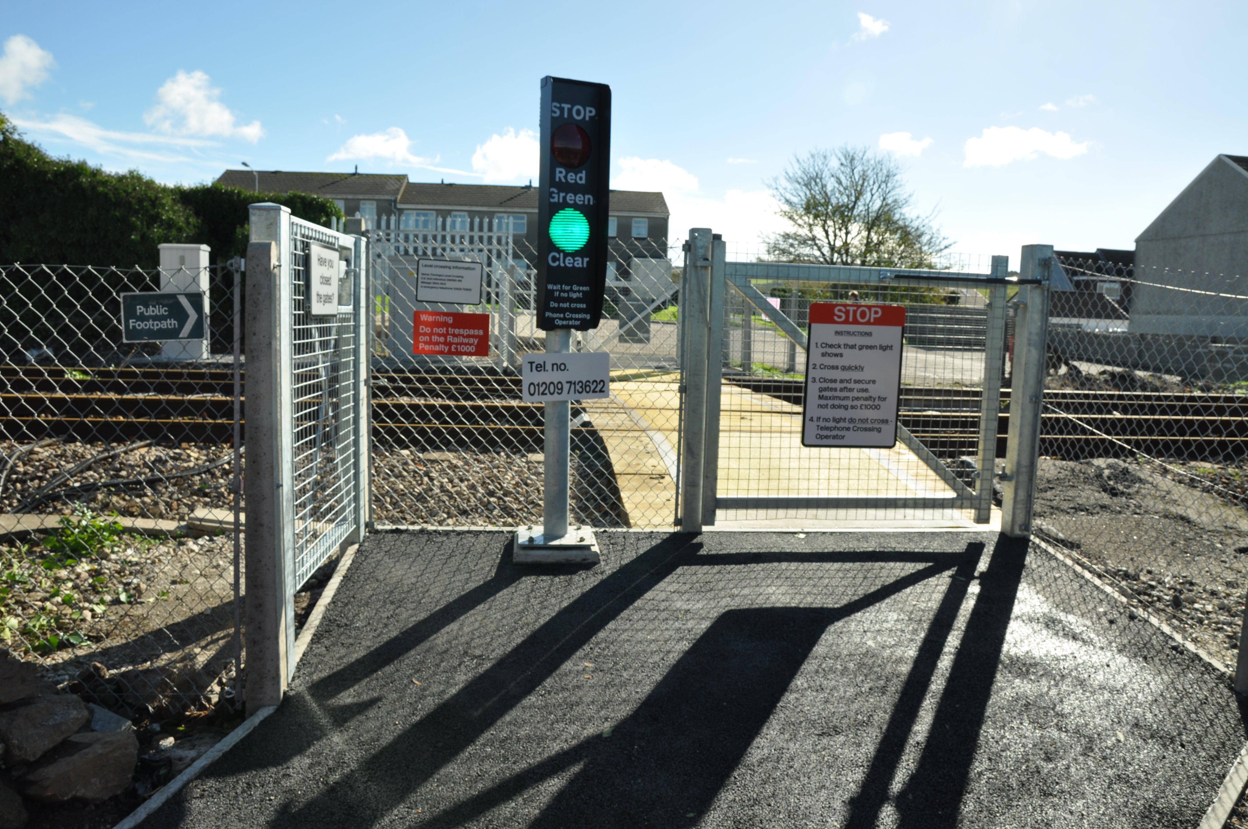 Network Rail Western New Miniature Stop Lights At Trevingey Redruth Paradise Truro And Holbush St Austell Level Crossings Are Now Operational Great Work By The Cornwall Capacity Enhancement Scheme Project