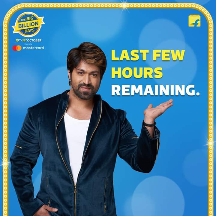 TheNameIsYash's tweet photo. Less than 3 hours to go, Keep on shopping my friends. @Flipkart's #TheBigBillionDays ends today. https://t.co/e26JbJg383 https://t.co/Ru8aUtPY1w