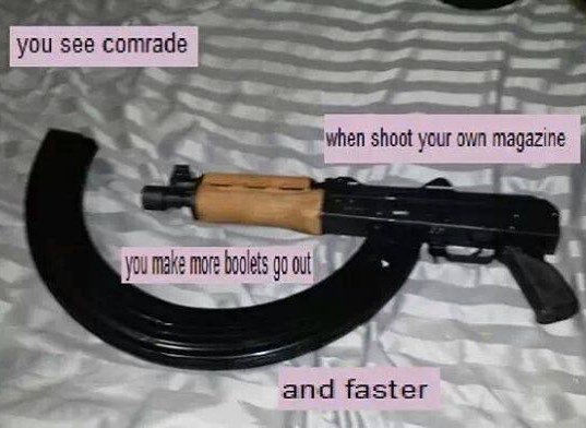 SoviteF's tweet image. more magazine = more bullets