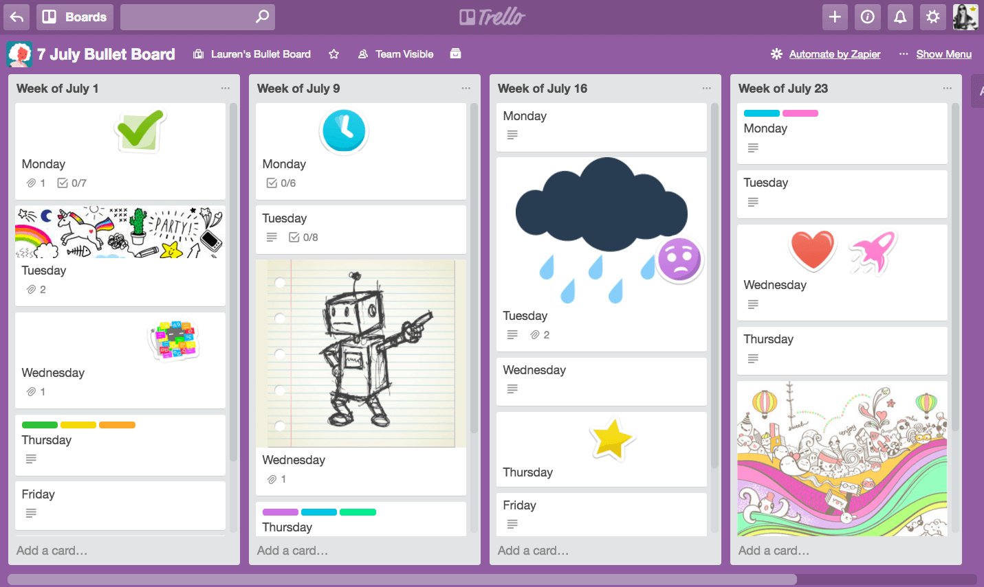 Trello by Atlassian on X: &ldquo;✌🏾Bullet journals are where style 