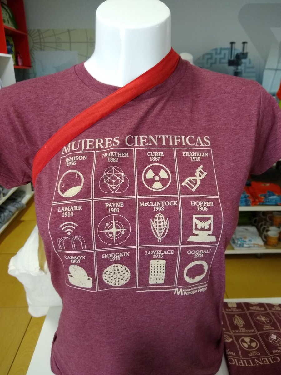 omulplajei's tweet photo. On the up side, this shirt advertises women in science. On the down side, it is only available as women clothing. We can do better. https://t.co/c1yyQ930NZ