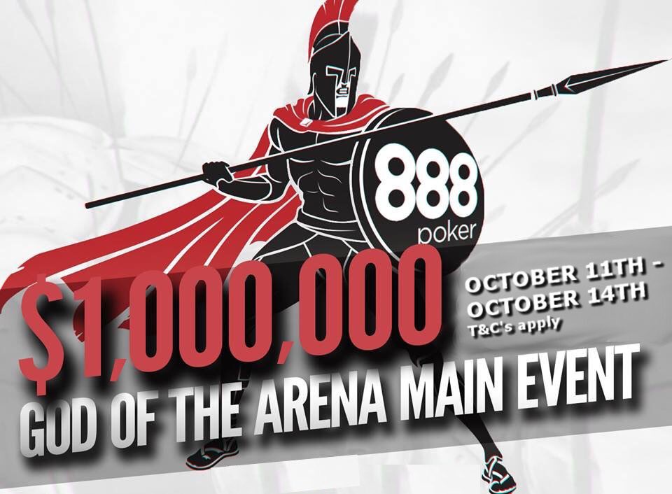 888poker_br's tweet photo. Quem já tá engatado hein? #GodOfTheArena #888poker https://t.co/aDtLshe575