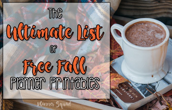 PlannerSquad's tweet photo. Ultimate List of Free Fall Planner Printables https://t.co/4EOet8zz8L https://t.co/ss46LLDPSt