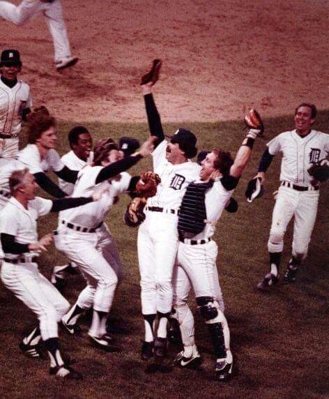 Detroit Tigers New Era 1984 World Series Champions Beetroot