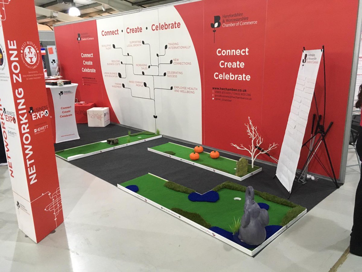 pingriffgolf's tweet photo. Pingriff Golf were very privileged to be at the @HW_Chamber event in Malvern. It was great to promote Pingriff Golf Portable Putting Greens &amp; Pingriff Crazy Golf aswell as getting to meet some lovely people with some amazing businesses #pingriffgolf #pingriffcrazygolf #networking https://t.co/DYUCoMKuoL