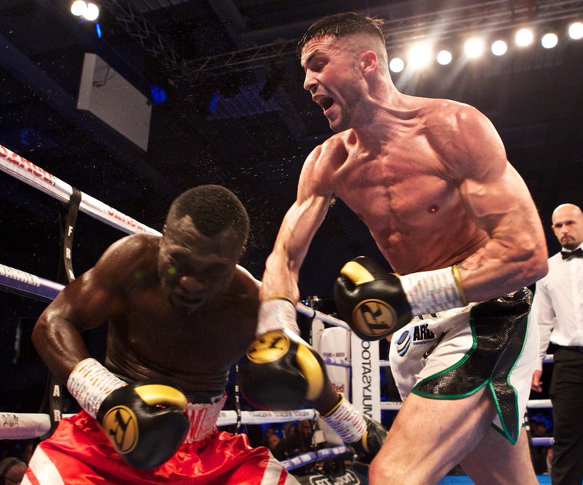 Markheffron91's tweet photo. Looking forward to being back in the gym tomorrow the next 10 weeks off training are going to be gruelling it will all be worth it when I get that British title #andrhenew 🥊 https://t.co/9oU4T0mPQP