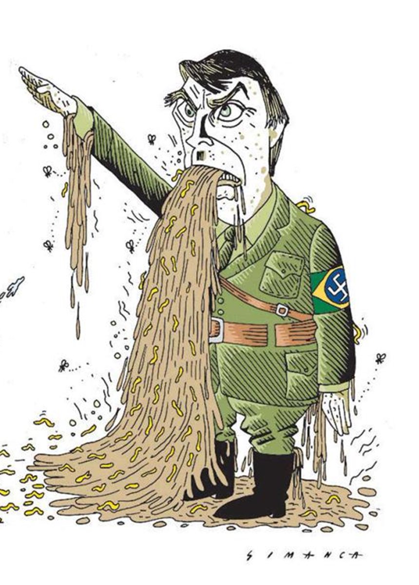 ComunismoAntifa's tweet photo. O Fascismo é um INSULTO a Dignidade Humana - Emma Goldman
Art por Osmani Simanca
#EleNÃO #EleNUNCA! https://t.co/TnClpYFuKO